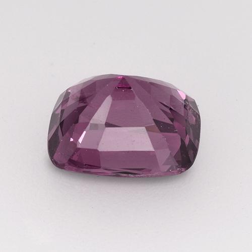 Espinélio Roxo profundo Natural 1.61ct, Almofada cortada, VS