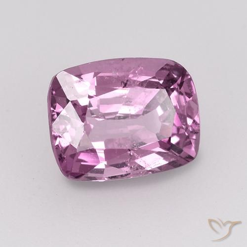Espinélio lavanda profunda Natural 1.48ct, Almofada, VS