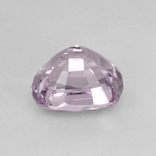 Espinélio rosa natural 1,39ct, almofada cortada, VS