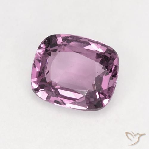 Espinélio roxo médio Natural 0.87ct, Almofada, VS