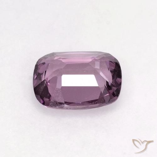 Espinélio roxo médio Natural 0.87ct, Almofada, VS