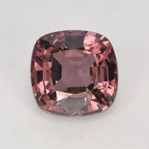 Espinélio roxo natural 1,27ct, almofada cortada, VS