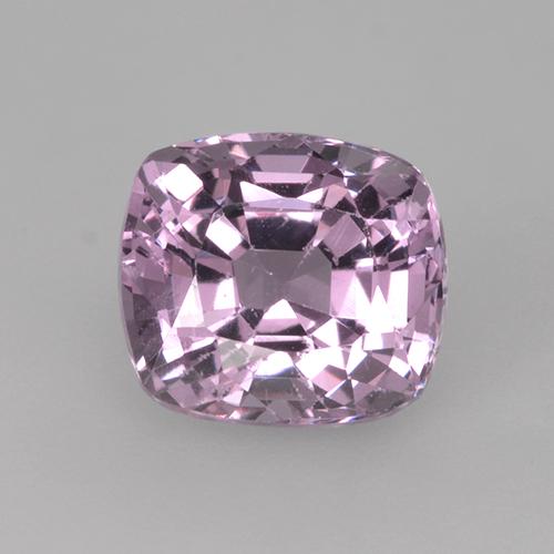 Espinélio rosa médio Natural 1.40ct, Almofada cortada, VS