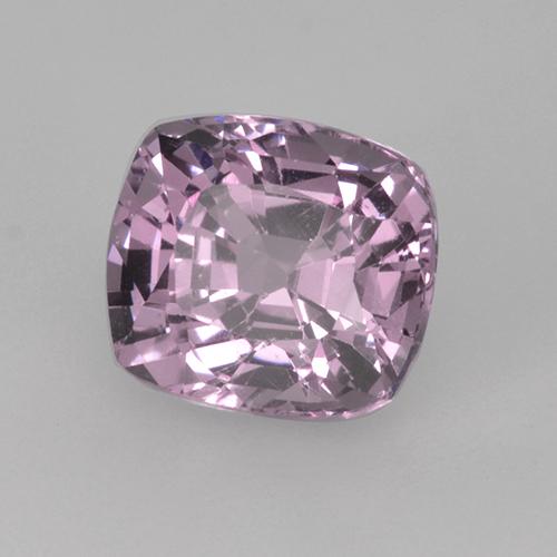Espinélio rosa médio Natural 1.40ct, Almofada cortada, VS