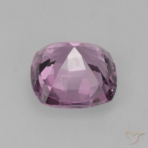 Espinélio Roxo médio-escuro Natural 1.16ct, Almofada, VS