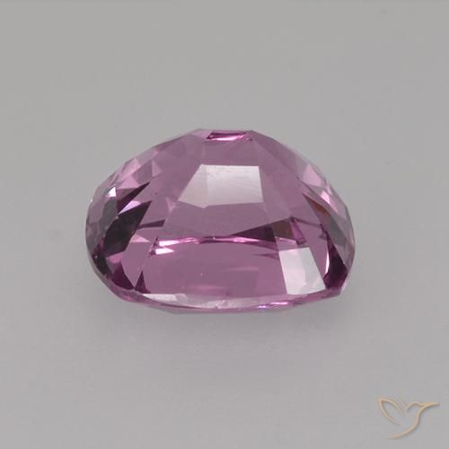 Espinélio lavanda profunda Natural 1.28ct, Almofada, VS