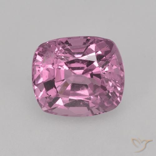 1.19ct Natural Roxo avermelhado claro Espinélio, Almofada, VS