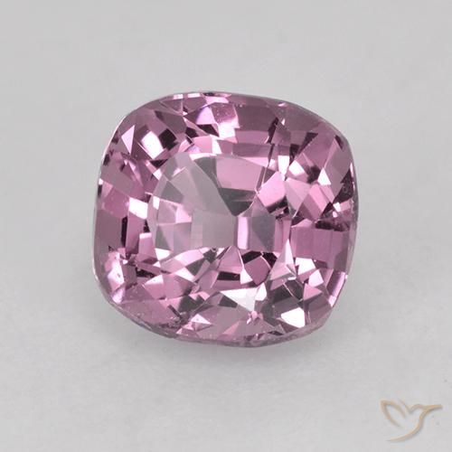 Espinélio Roxo médio-escuro Natural 1.46ct, Almofada, VS