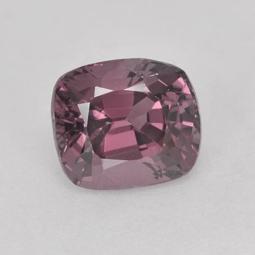 Espinélio roxo natural 1,13ct, almofada cortada, VVS-VS