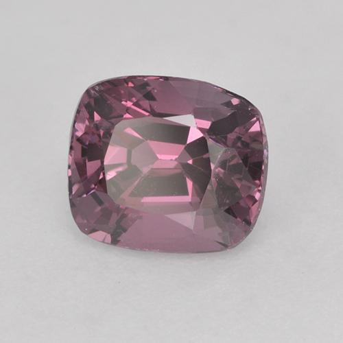 Espinélio roxo natural 1,13ct, almofada cortada, VVS-VS