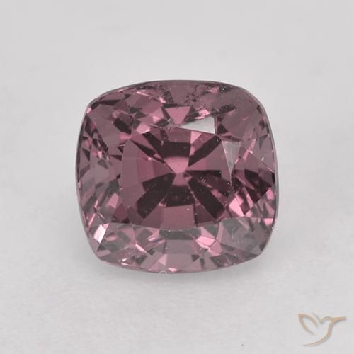 1.49ct Natural Roxo escuro Espinélio, Almofada, VVS-VS