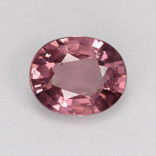 Espinélio roxo natural 0,83ct, corte oval, VVS-VS