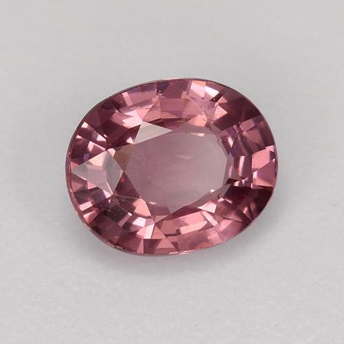 Espinélio roxo natural 0,83ct, corte oval, VVS-VS