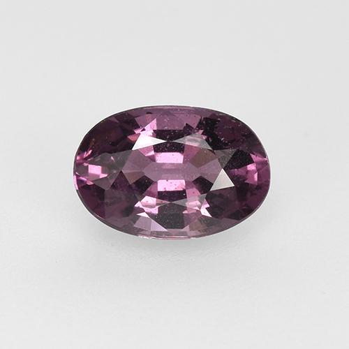 Espinélio roxo natural 0,62ct, corte oval, VVS-VS