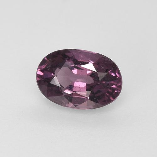 Espinélio roxo natural 0,62ct, corte oval, VVS-VS