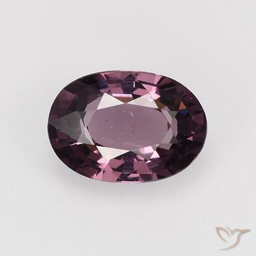 0.82ct Natural roxo médio Espinélio, oval, VVS-VS