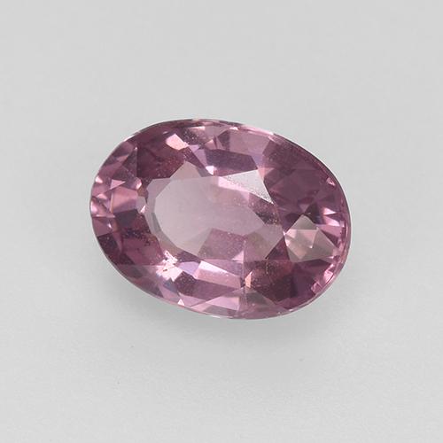 Espinélio roxo médio natural 0,78ct, corte oval, VVS-VS