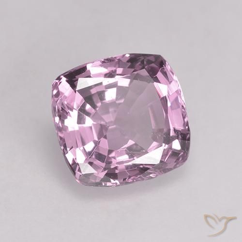 Espinélio Roxo Rosado Muito Claro Natural 1.59ct, Almofada, VVS-VS