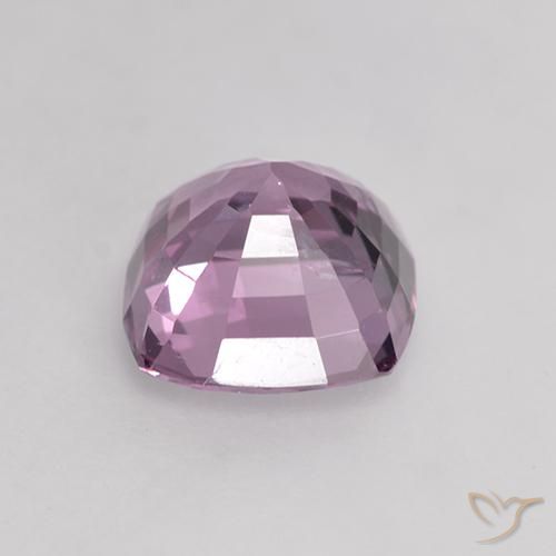 Espinélio Roxo Rosado Muito Claro Natural 1.59ct, Almofada, VVS-VS