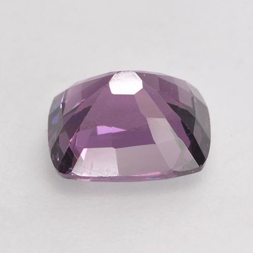 Espinélio roxo natural 1,68ct, almofada cortada, VVS