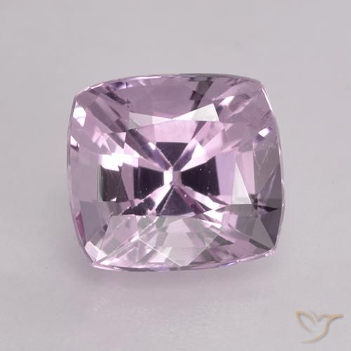 1.53ct Natural Roxo muito claro Espinélio, Almofada, VS