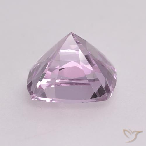 Espinélio Roxo muito claro Natural 1.53ct, Almofada, VS