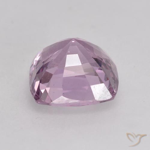 Espinélio roxo natural 1,72ct, almofada cortada, VS