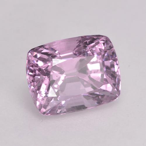 Espinélio roxo médio natural 1,76ct, almofada cortada, VS