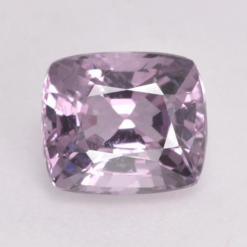 Espinélio roxo natural 1,86ct, almofada cortada, VVS