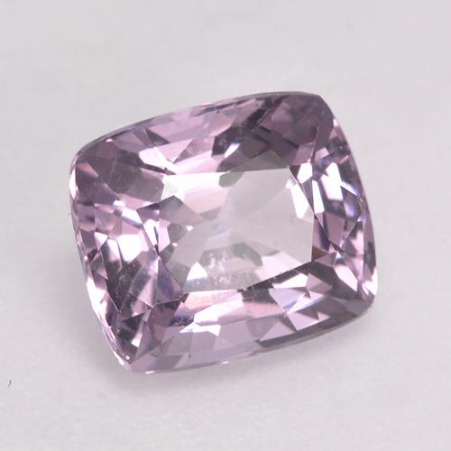 Espinélio roxo natural 1,86ct, almofada cortada, VVS