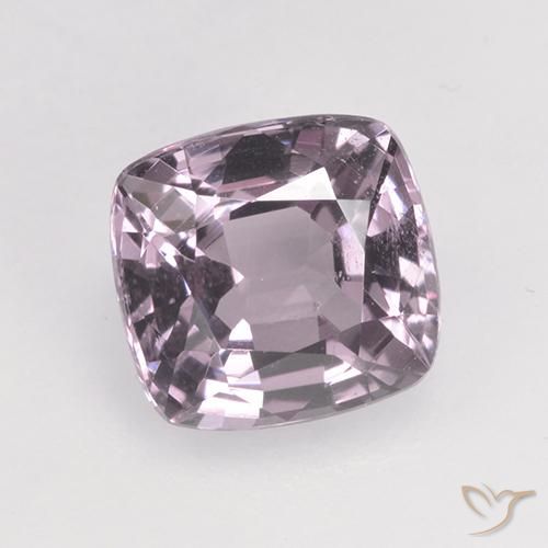 1.45ct Natural Roxo acinzentado claro Espinélio, Almofada, VS