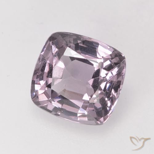 Espinélio Roxo acinzentado claro Natural 1.45ct, Almofada, VS