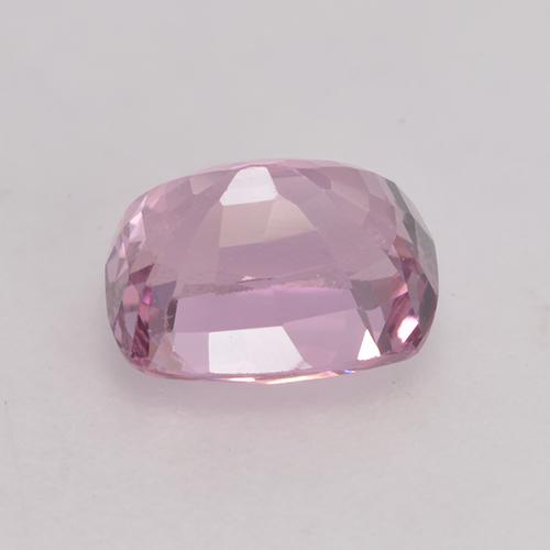 Espinélio rosa natural 1,43ct, almofada cortada, VS
