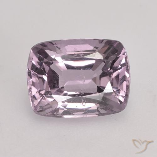 1.46ct Natural Cinzento Rosado Roxo Espinélio, Almofada, VS