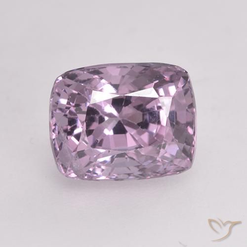 Espinela roxa de 1,53 quilates, almofada de 6,7 x 5,3 mm cortada da Tanzânia, Photo A