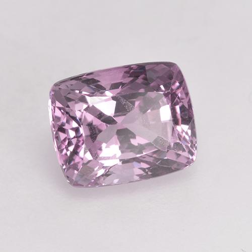 Espinélio Roxo rosado Natural 1.86ct, Almofada cortada, VS