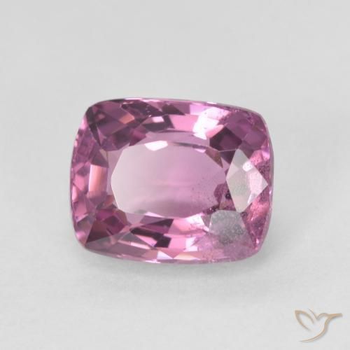 Espinélio Roxo Rosa Natural 1.64ct, Almofada, VS