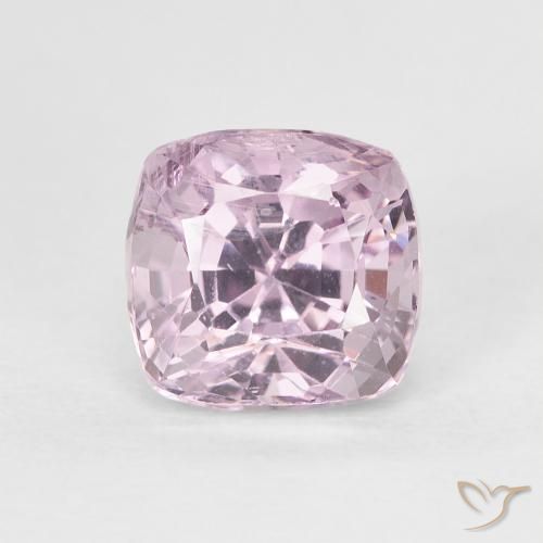 Espinela rosa de 1,68 quilates, almofada de 6,3 x 6 mm cortada da Tanzânia, Photo A