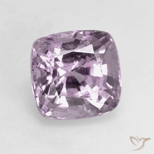 Espinela roxa de 1,74 quilates, almofada de 6,6 x 6,4 mm cortada da Tanzânia, Photo A