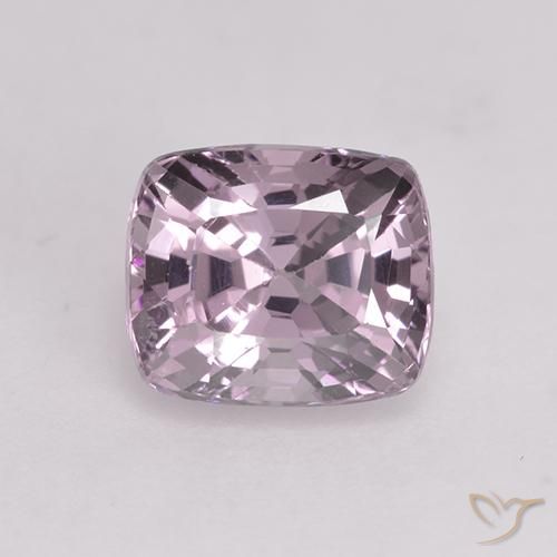 Espinela roxa de 1,71 quilates, almofada de 6,9 x 5,9 mm cortada da Tanzânia, Photo A