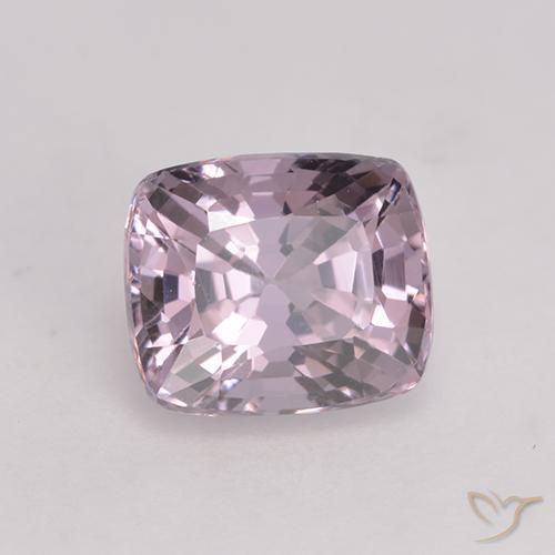 Espinélio roxo natural 1,71ct, almofada cortada, VVS-VS