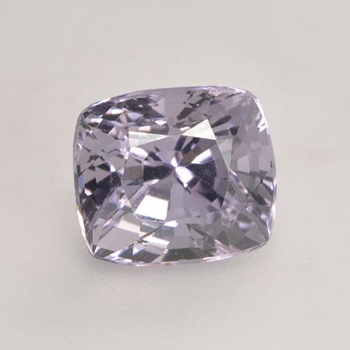 Espinélio cinza natural 1,46ct, almofada cortada, VVS-VS