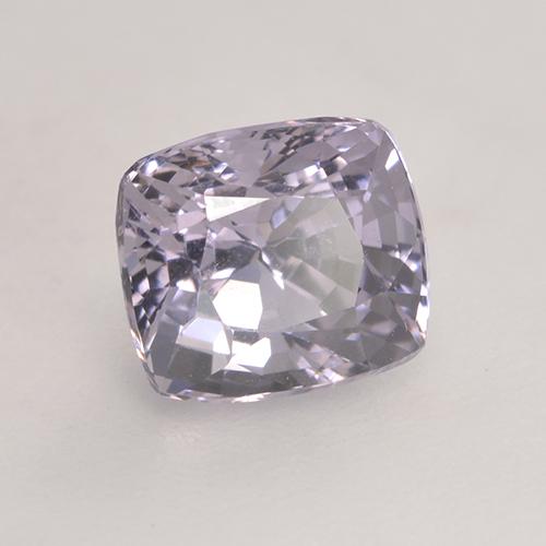 Espinélio cinza natural 1,46ct, almofada cortada, VVS-VS