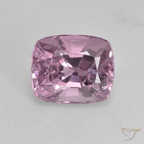 1.55ct Natural Violeta rosado claro Espinélio, Almofada, VS