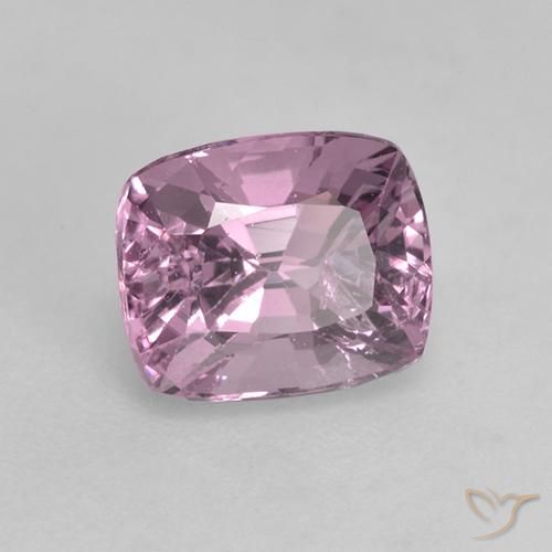 Espinélio Violeta rosado claro Natural 1.55ct, Almofada, VS