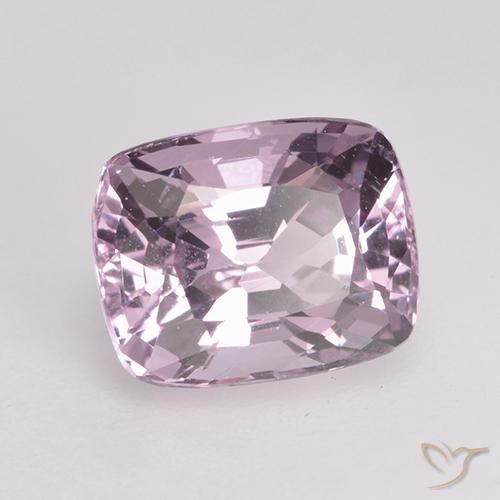 Espinélio Roxo Uva Muito Claro Natural 1.42ct, Almofada, VVS-VS