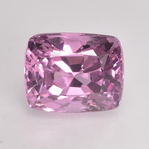 Espinélio roxo natural 1,89ct, almofada cortada, VVS-VS