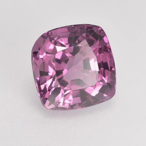 Espinélio roxo natural 1,52ct, almofada cortada, VVS