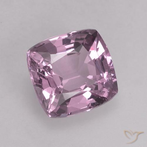 Espinélio Violeta acinzentado claro Natural 1.51ct, Almofada, VS