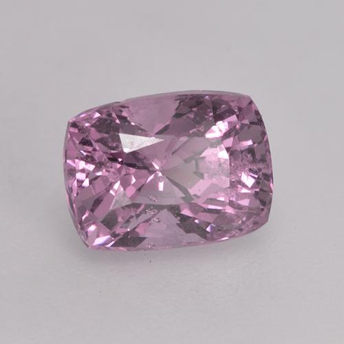 Espinélio roxo natural 1,46ct, almofada cortada, VS